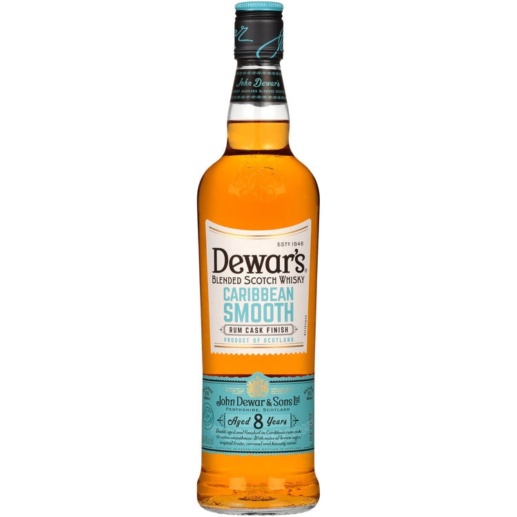 Dewar's 8 Year Old Caribbean Rum Cask Finish Blended Scotch Whisky 750ml