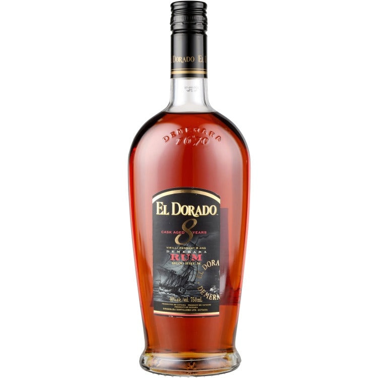 El Dorado Rum 8 Year 750ml