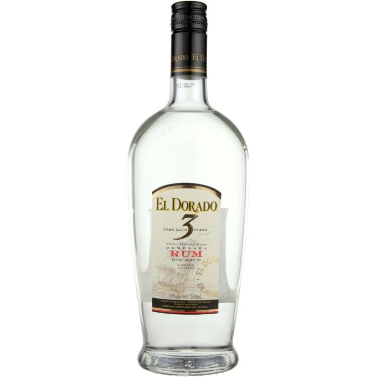 El Dorado White Rum 3 Yrs. 750ml