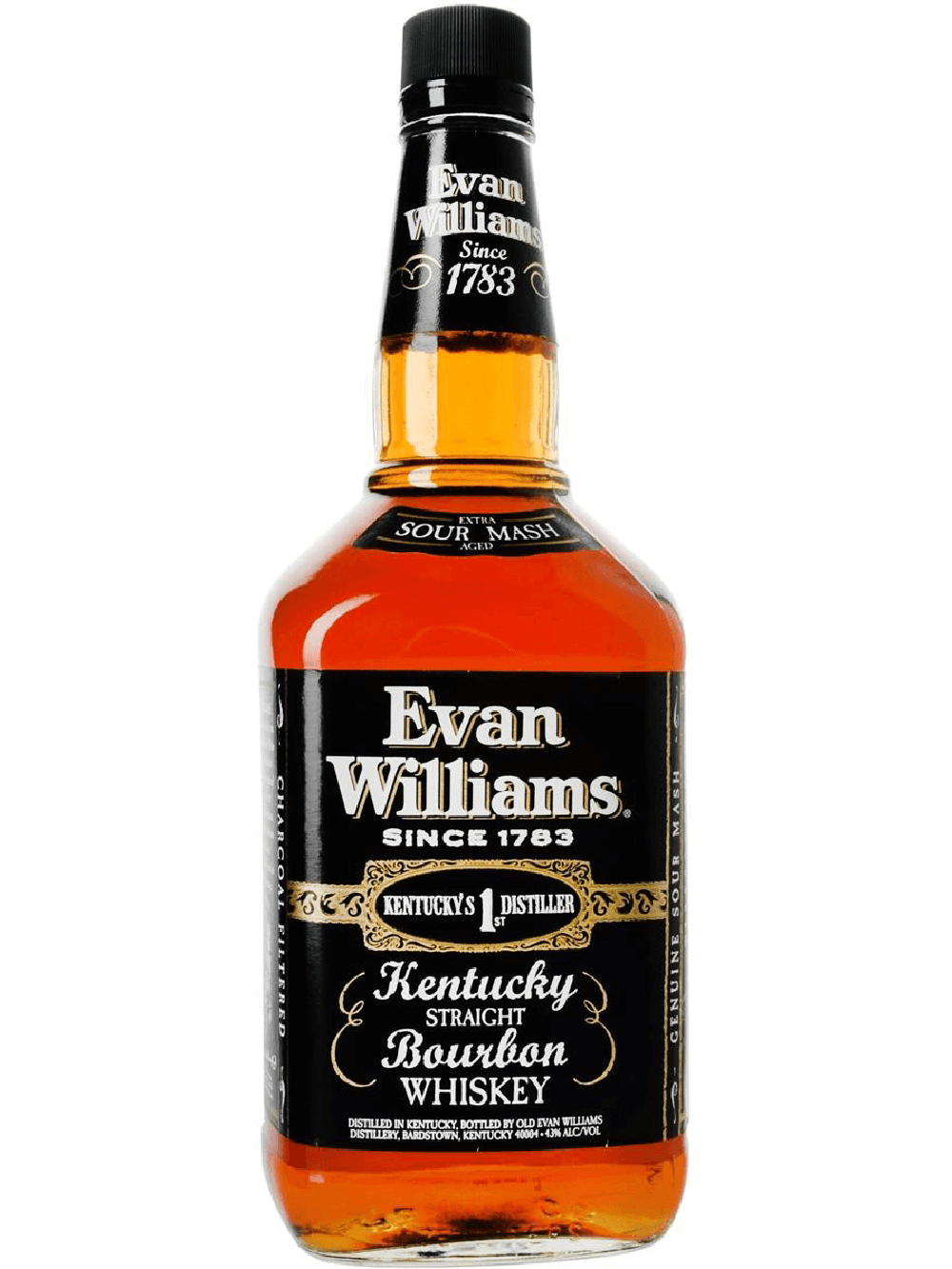 Evan Williams Black Bourbon 1.75L