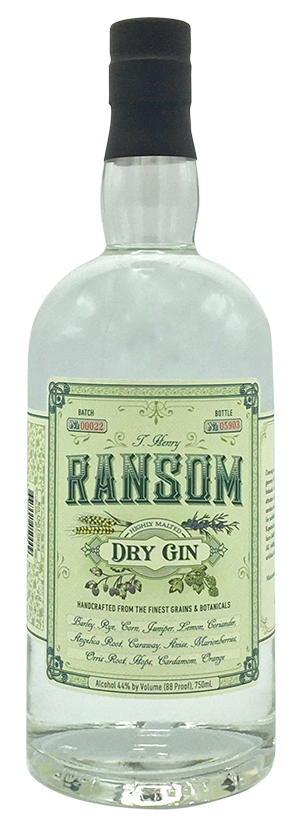 Ransom Dry Gin 750 ml