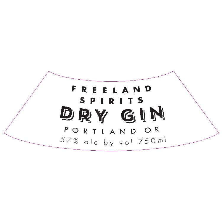 Freeland Spirits Dry Gin 750ml