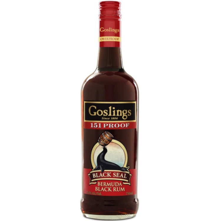 Gosling's Black Seal Rum 151 Proof 750ml