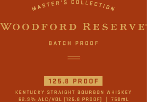 Woodford Reserve Master'S Collection Batch Proof Kentucky Straight Bourbon Whiskey