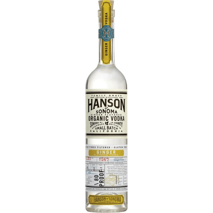 Hanson Organic Ginger Vodka 750ml