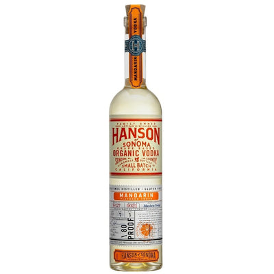 Hanson Organic Mandarin Vodka 750ml