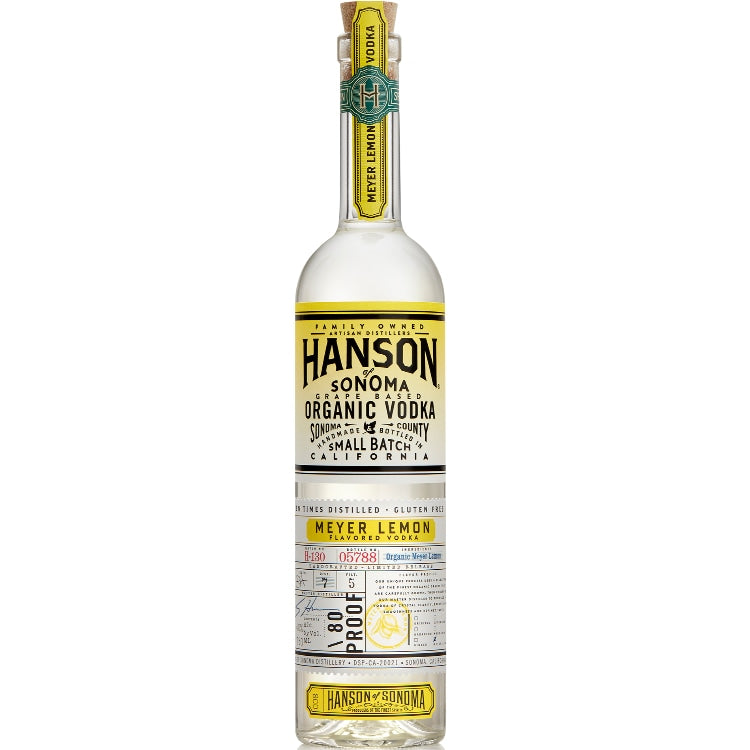 Hanson Organic Meyer Lemon Vodka 750ml