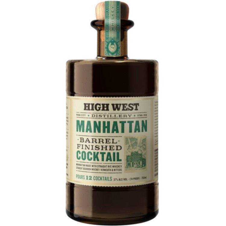 High West Manhattan Barrel Finished Cocktail 750ml