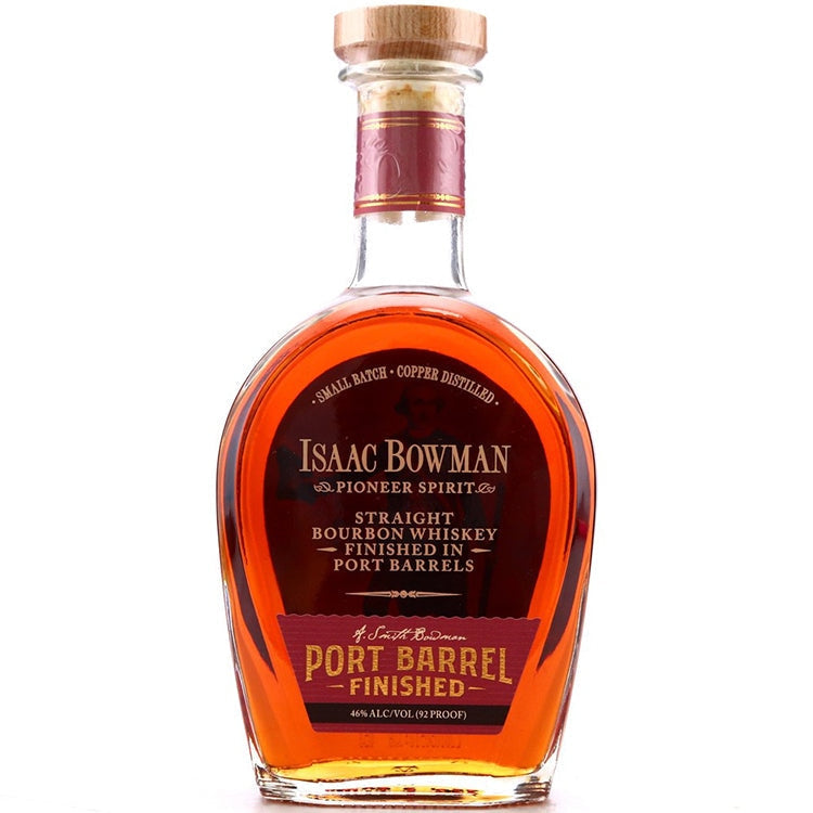 Isaac Bowman Port Barrel Finish Bourbon Whiskey (Limit 1)