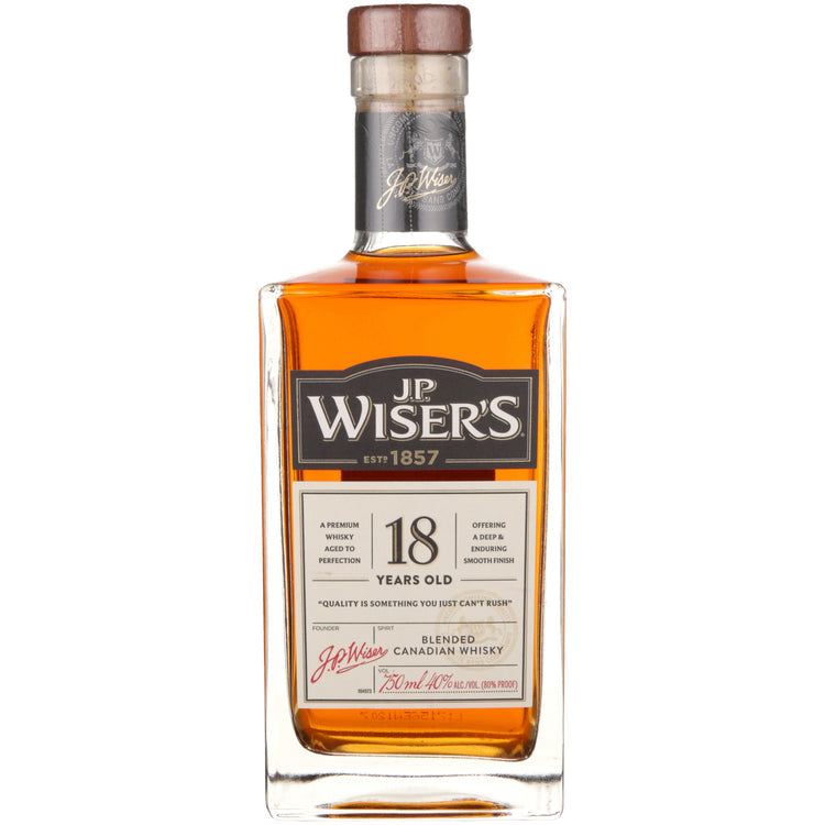 J.P. Wiser's 18 Year Old Deluxe Very Old Canadian Whisky