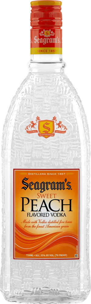 Seagram's Peach Vodka 750 ml
