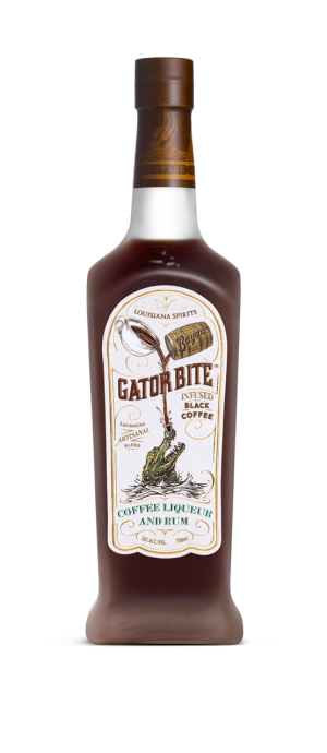 Gator Bite Coffee Liqueur/Liquor And Rum 750 ml