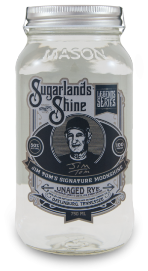 Sugarlands Shine Jim Tom Hedrick's Unaged Rye 750 ml