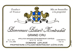 2020 Bienvenues Batard-Montrachet Grand Cru