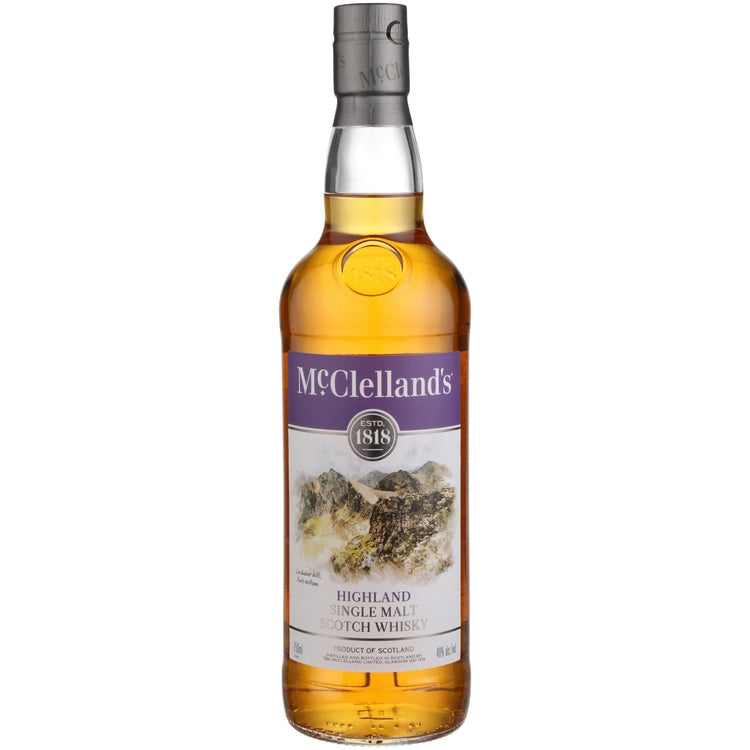 McClelland's Highland Single Malt Scotch 750ml