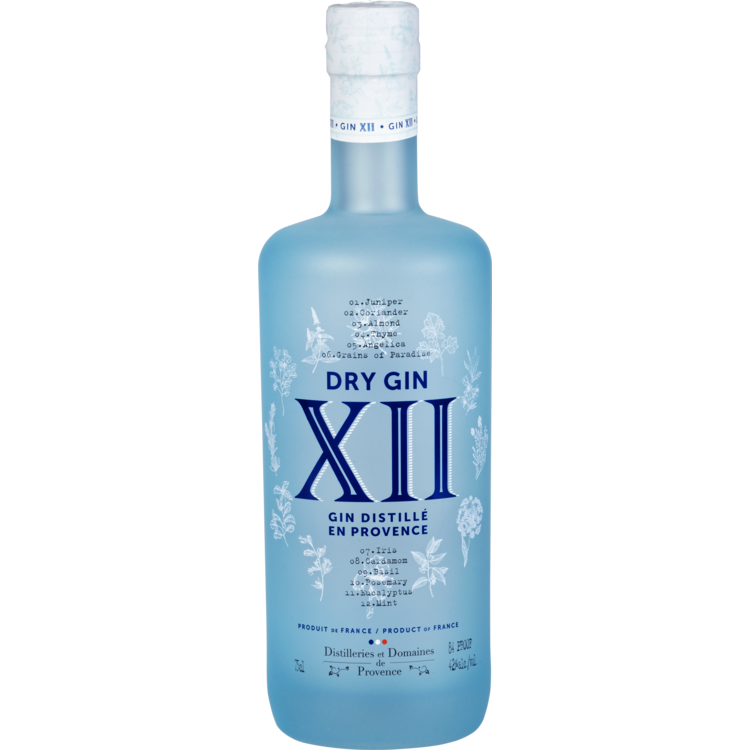 Xii Dry Gin W/ Glass 84 750Ml