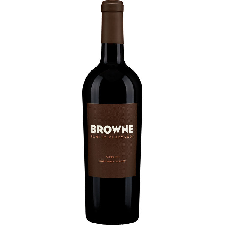 Browne Family Vineyards Merlot Bitner Estate Columbia Valley 2018 750Ml