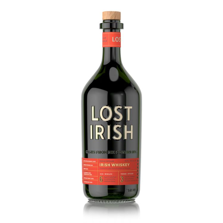 Lost Irish Blended Whiskey 80 750Ml