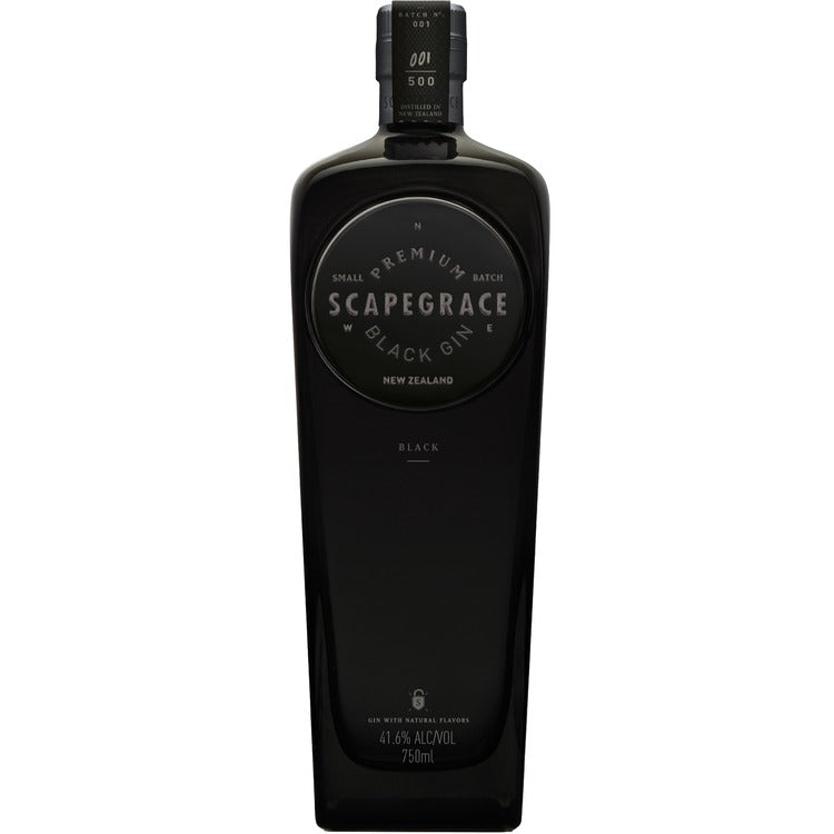 Scapegrace Black Gin Small Batch 83.2 750Ml