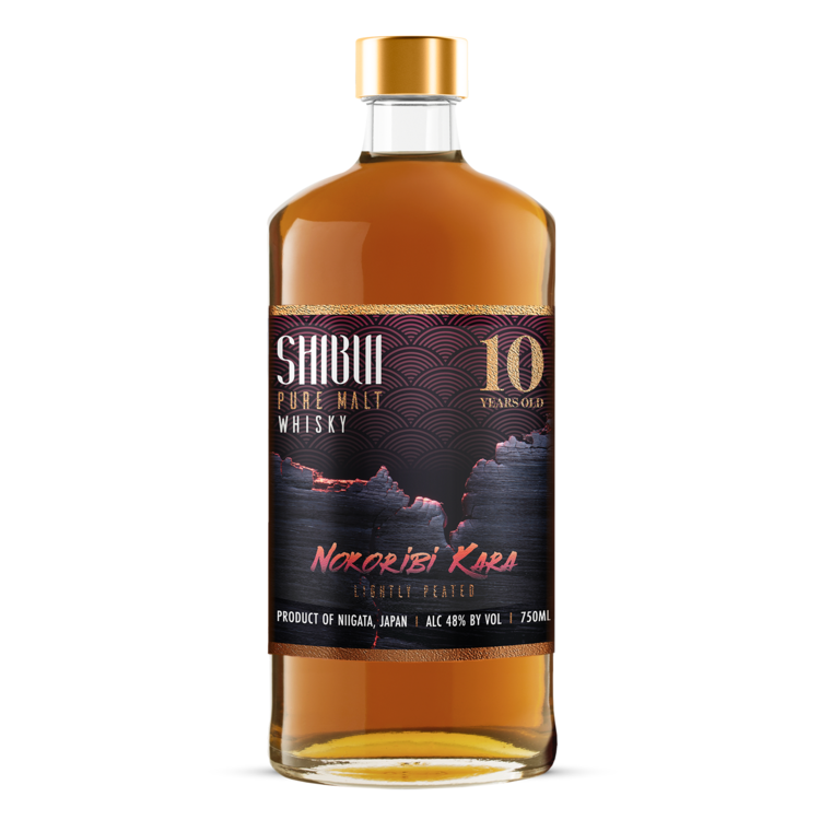 Shibui Pure Malt Whisky Nokoribi Kara Lightly Peated 10 Yr 96 750Ml