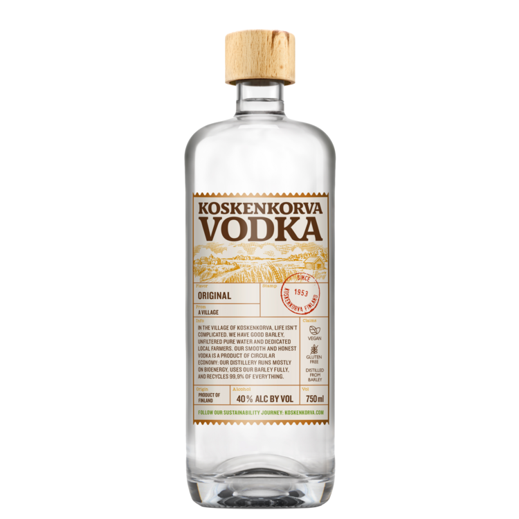 Koskenkorva Vodka Original 80 750Ml
