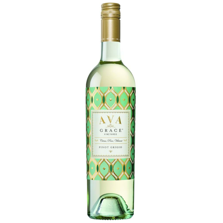 Ava Grace Vineyards Pinot Grigio California 750Ml