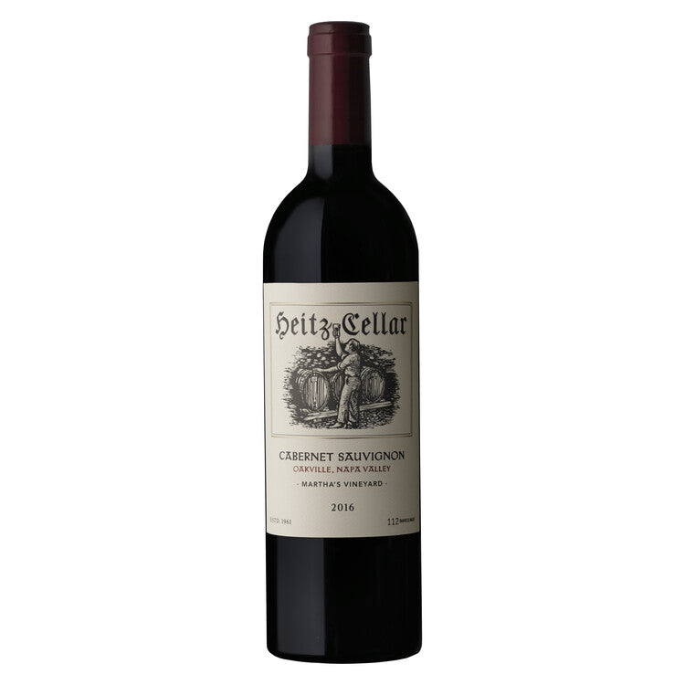 Heitz Cellar Cabernet Sauvignon Martha'S Vineyard Napa Valley 2016 Wood Box 750Ml