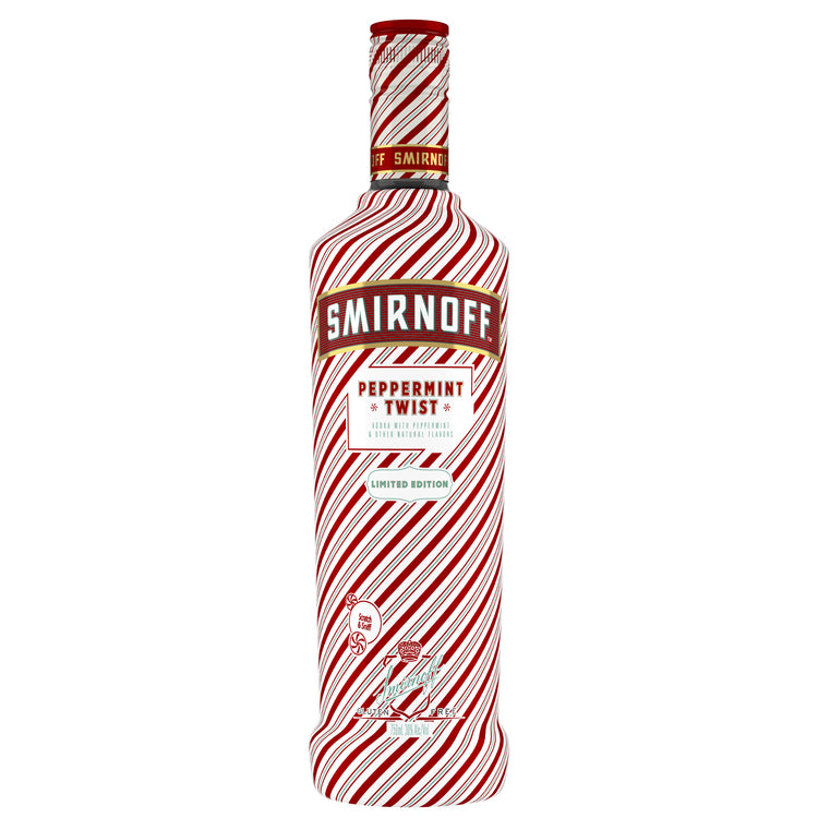 Smirnoff Peppermint Flavored Vodka Peppermint Twist Limited Edition 60 750Ml