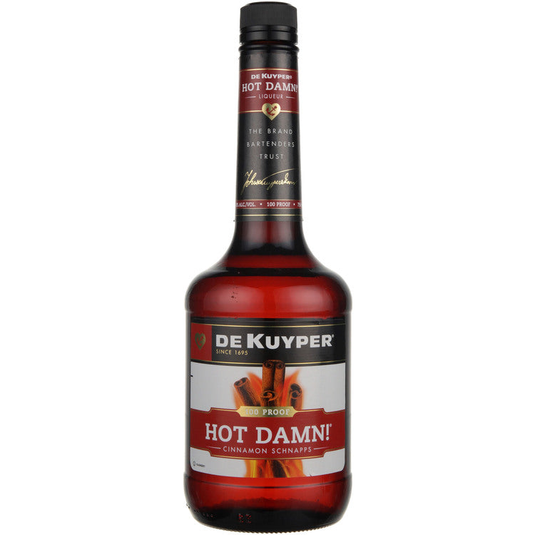 Dekuyper Cinnamon Schnapps Hot Damn! 100 Proof 750ml