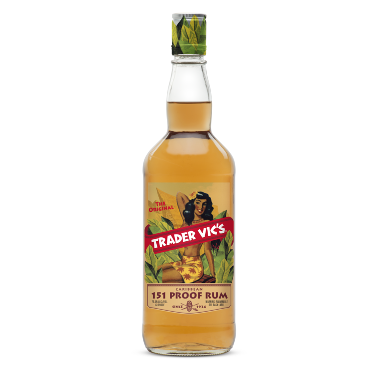 Trader Vic'S Overproof Rum 151 750Ml