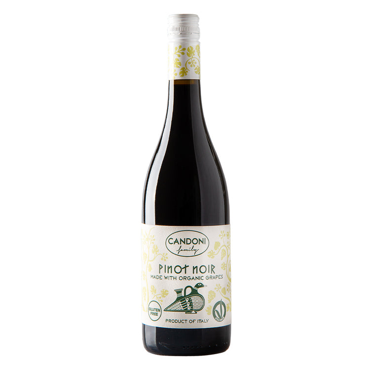 Candoni Pinot Noir Made With Organic Grapes Provincia Di Pavia 750Ml