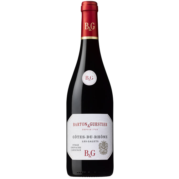 Barton & Guestier Cotes Du Rhone Rouge Les Galets 2021 750Ml