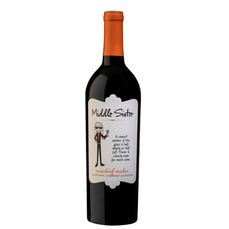 Middle Sister Cabernet Sauvignon Mischief Maker California 750Ml