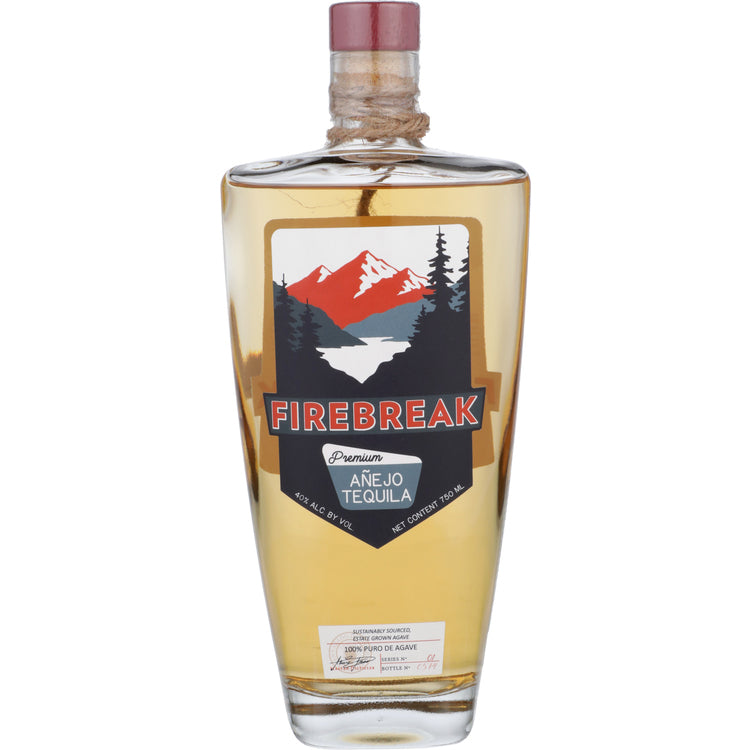 Firebreak Tequila Anejo Premium 80 750Ml