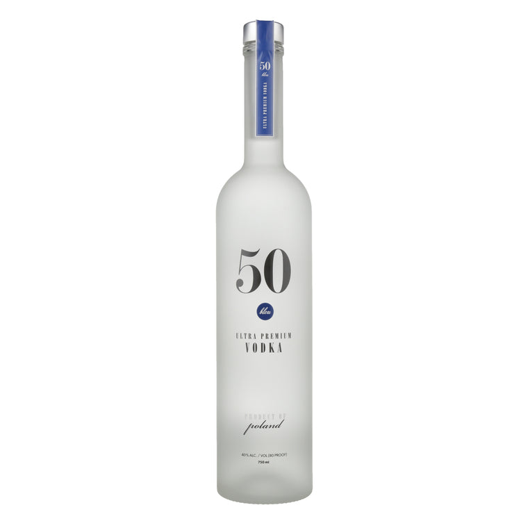 50 Bleu Vodka 80 750Ml