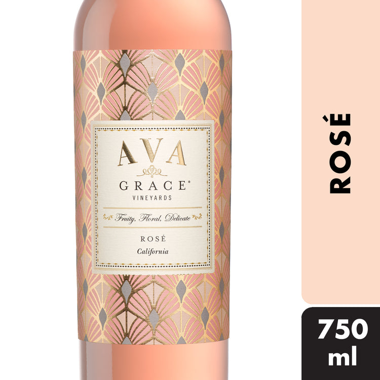 Ava Grace Vineyards Rose Wine California 750Ml