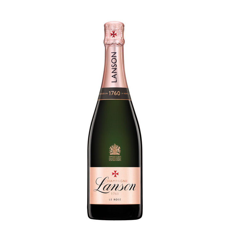 Lanson Champagne Brut Rose Le Rose 4 Yr 750Ml