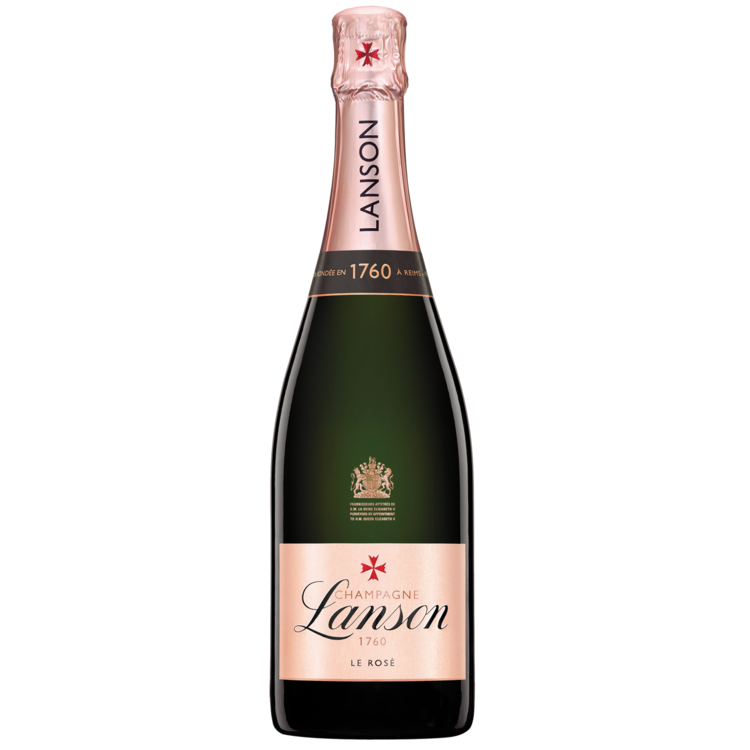 Lanson Champagne Brut Rose Le Rose W/ Wimbledon Jacket 750Ml