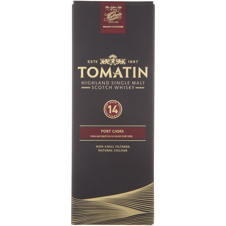 Tomatin Single Malt Scotch Port Casks 14 Yr 92 750Ml