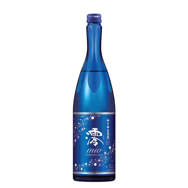 Sho Chiku Bai Sparkling Sake Mio Shirakabe Gura 750Ml