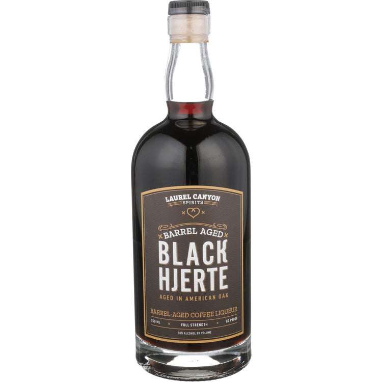 Black Hjerte Coffee Liqueur Barrel-Aged In Oak Bourbon Barrels 60 750Ml