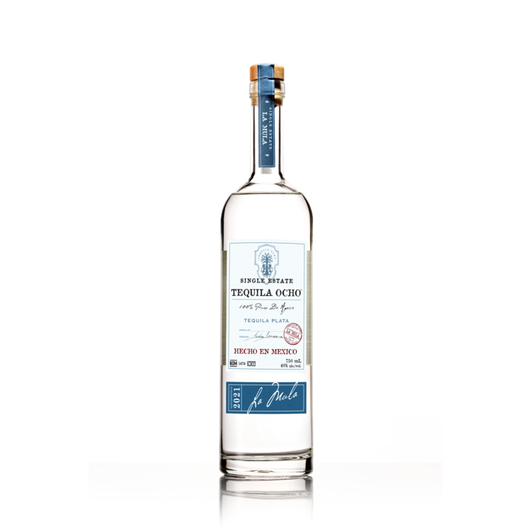 Tequila Ocho Tequila Plata Single Estate La Mula 80 750Ml