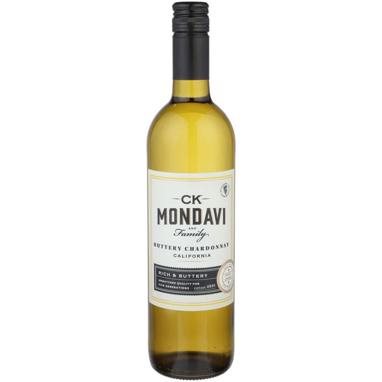 Ck Mondavi Buttery Chardonnay California 750Ml