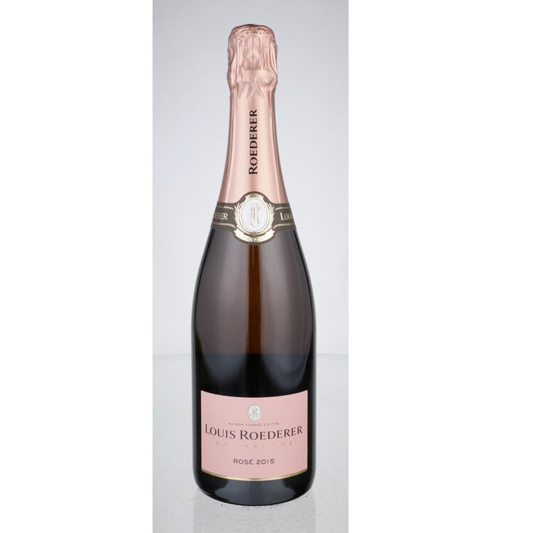 Louis Roederer Champagne Brut Rose Estate La Riviere 2015 W/ Deluxe Gift Box 750Ml