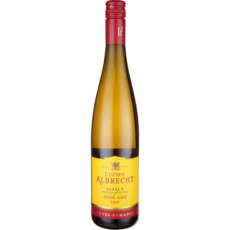 Lucien Albrecht Pinot Gris Cuvee Romanus Alsace 2020 750Ml