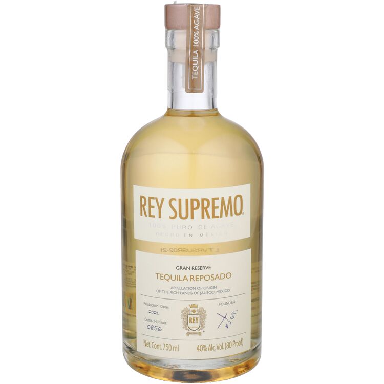 Rey Supremo Tequila Reposado Gran Reserve 80 750Ml