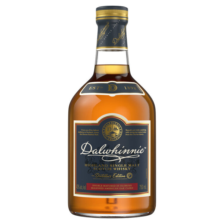 Dalwhinnie Single Malt Scotch The Distillers Edition Double Matured 86 750Ml