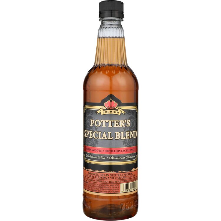 Potter'S Blended American Whiskey Special Blend 80 750Ml