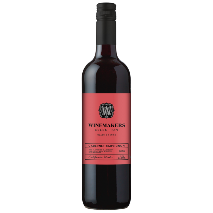 Winemakers Selection Cabernet Sauvignon Classic Series California 2018 750Ml