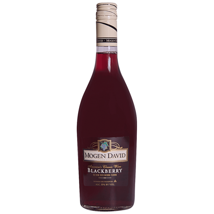 Mogen David Blackberry Flavored Wine 750Ml